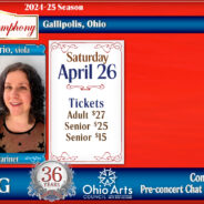 ROMANTIC SPRING, The Ohio Valley Symphony