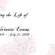 Jewell Victoria Evans Memorial Donation