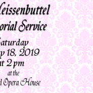 Orva Walker Heissenbuttel Memorial Service
